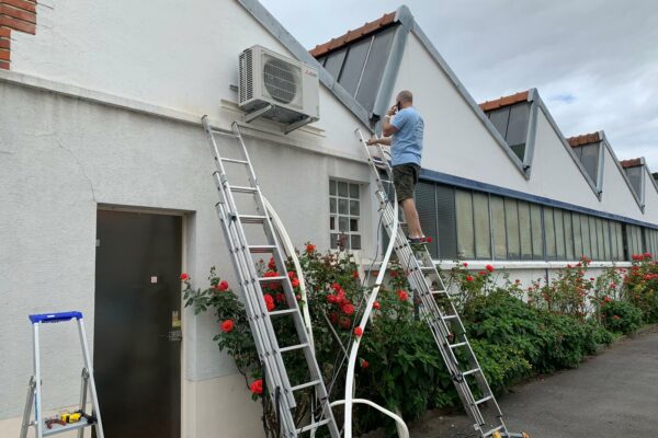 Installation de climatisation
