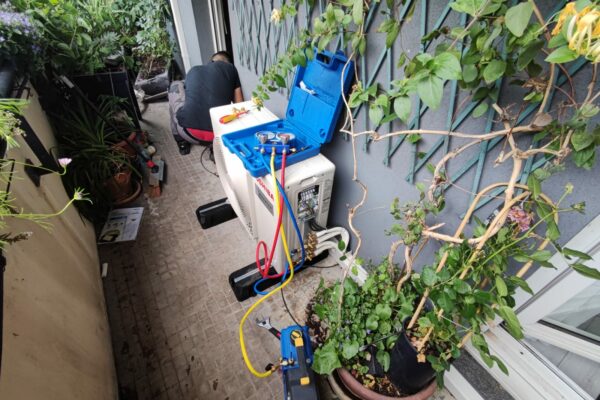 Installation de pompe à chaleur multisplit air air TOSHIBA à Valenton-5