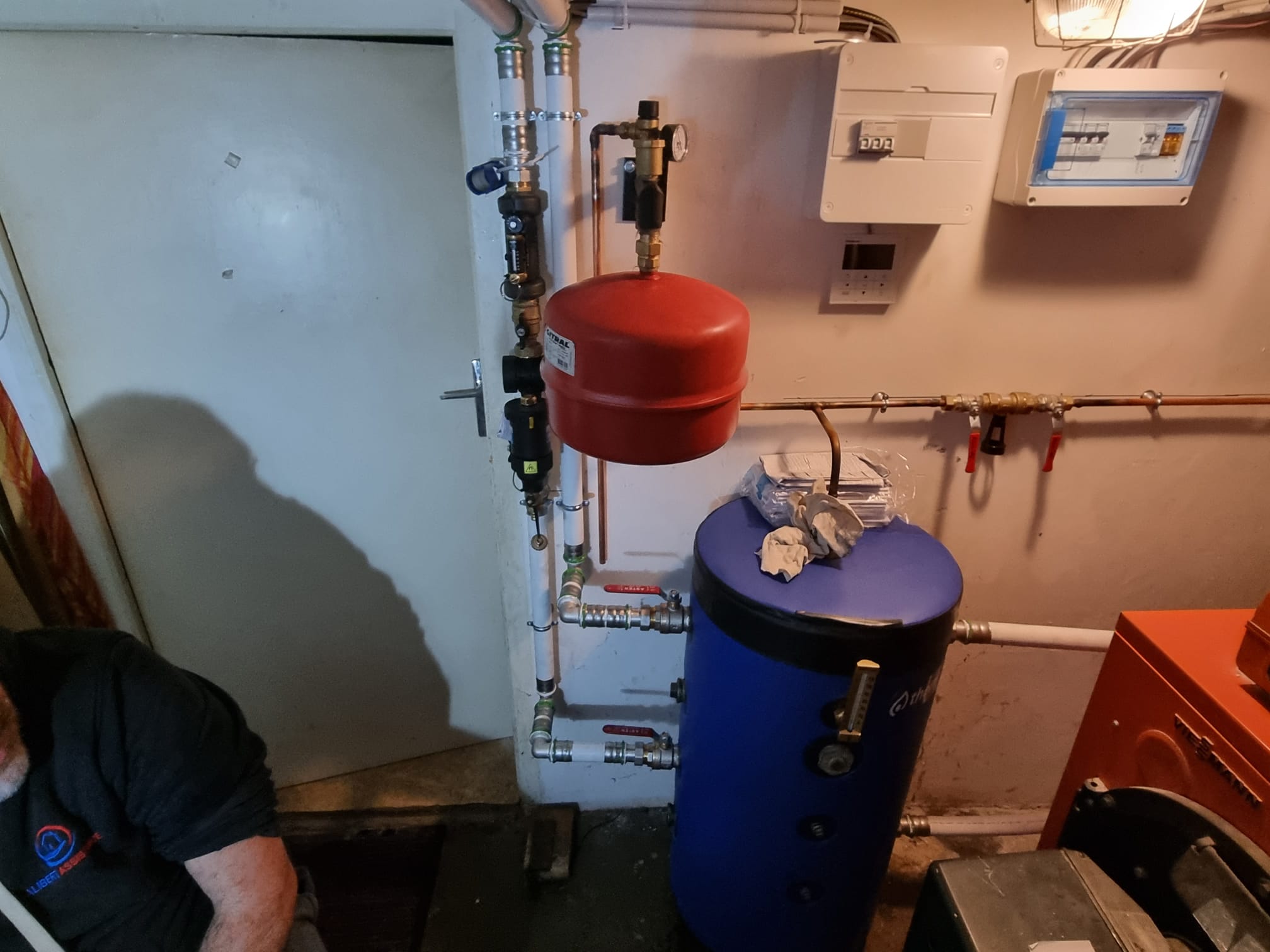 Installation pompe à chaleur air eau Panasonic
