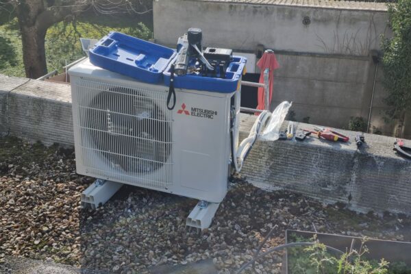 Pose pompe à chaleur Daikin à alfortville