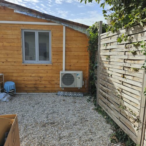 une installation d'une pompe à chaleur Daikin  à Chelles 77500-3
