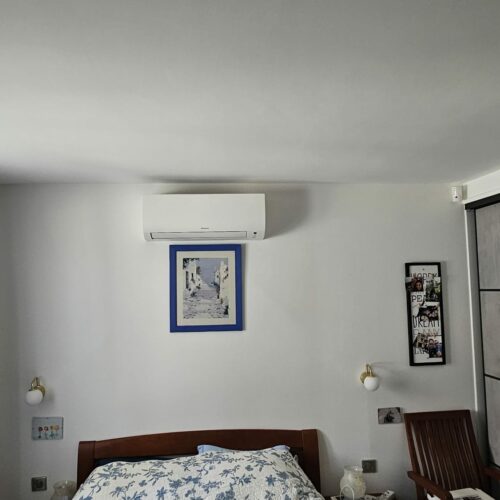 Installation de pompe à chaleur multi split Daikin à Serris