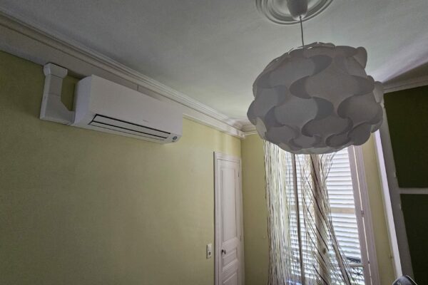 installation d'une pompe à chaleur Daikin