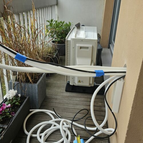 installation d'une pompe à chaleur Daikin multisplit à Maisons Alfort
